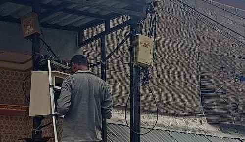 Cegah Peredaran Narkoba Polres Pelabuhan Tanjung Perak dan Pemkot Surabaya Pasang Kamera CCTV Di Jalan Kunti
