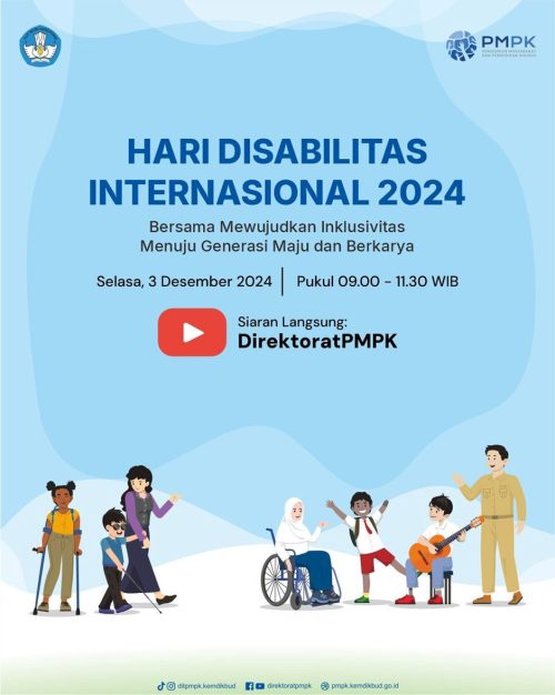 Kemendikdasmen Peringati Hari Disabilitas Internasional 2024