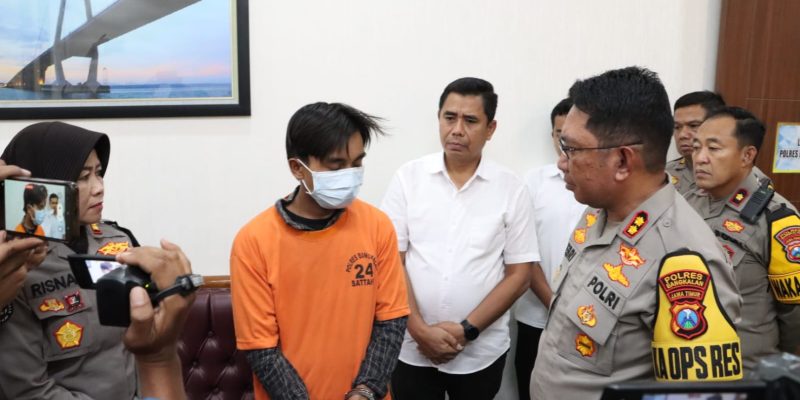 Satreskrim Polres Bangkalan Berhasil Ungkap Identitas Pelaku yang Tega Membakar Seorang Wanita Muda di Galis