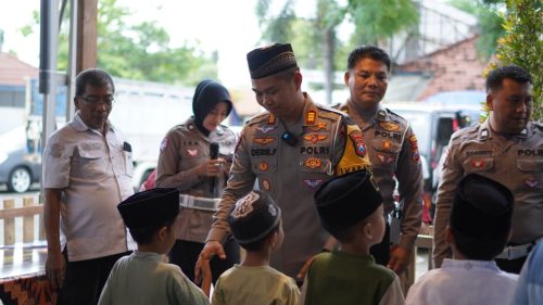 Satlantas Polres Gresik Resmikan Pojok (RJ) Restorative Justice dan Revitalisasi Pos P5 Tambakrejo