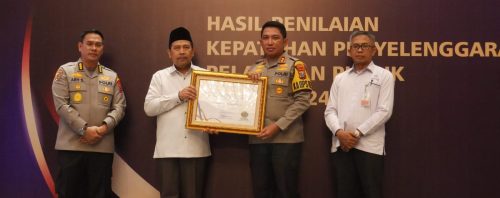 Polres Bangkalan Meraih Predikat Kualitas Pelayanan Publik Tertinggi dari Ombudsman RI