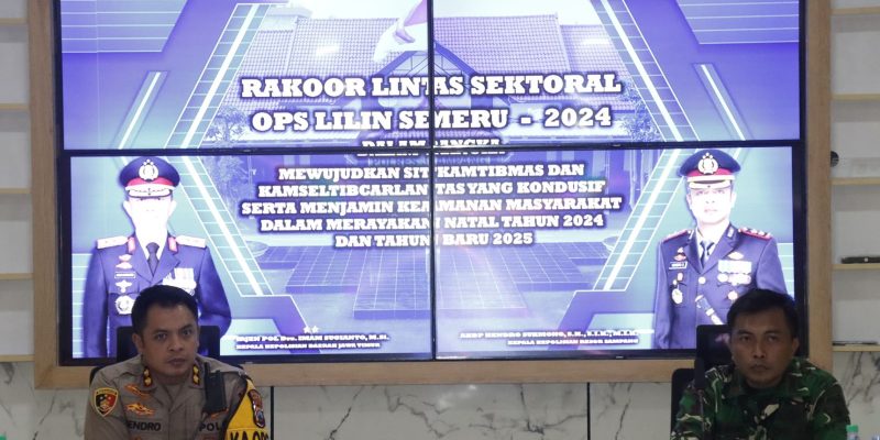 Polres Sampang Terjunkan 290 Personel Gabungan Amankan Libur Natal dan Pergantian Tahun Baru 2025
