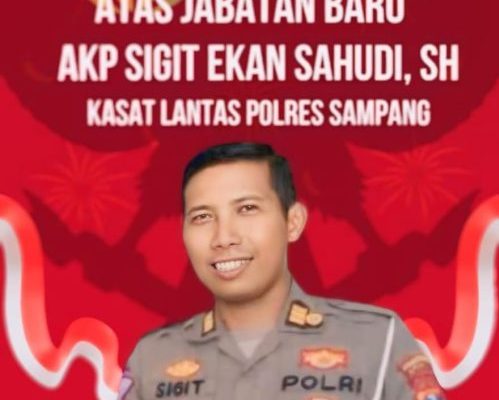 AKP Sigit Ekan Sahudi, S.H, Yang Kini Menjabat Kasatlantas Polres Sampang