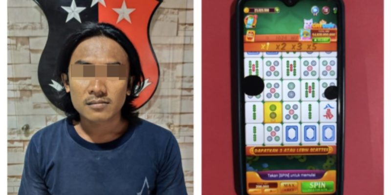 Pelaku Judi Online Ditangkap Polsek Krembangan Saat Main Di Warkop