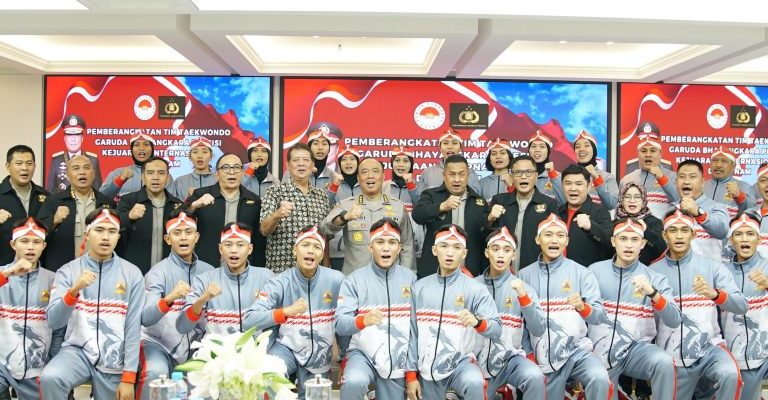 Lepas Tim Taekwondo Garbha Presisi Ke Vietnam, Irwasum Polri: Jaga Nama Baik Institusi dan Negara, Junjung Sportivitas