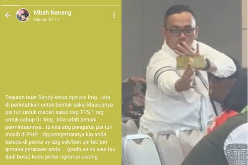 Beredar Story WhatsApp Sebut Ketua PSI Lamongan PHP Soal Saksi Pilkada