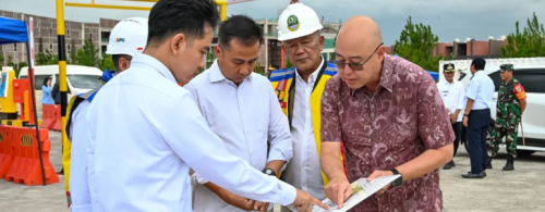 Siapkan Akses Liburan Nataru dengan Baik, Wapres Tinjau Gerbang Tol KM 149