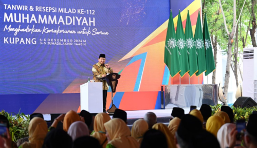 Presiden Prabowo Apresiasi Peranan Muhammadiyah Bangun Bangsa