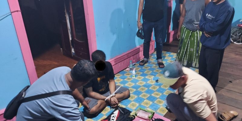 Ditresnarkoba Polda Kalteng Amankan 2 Ons Sabu dari 2 Pelaku