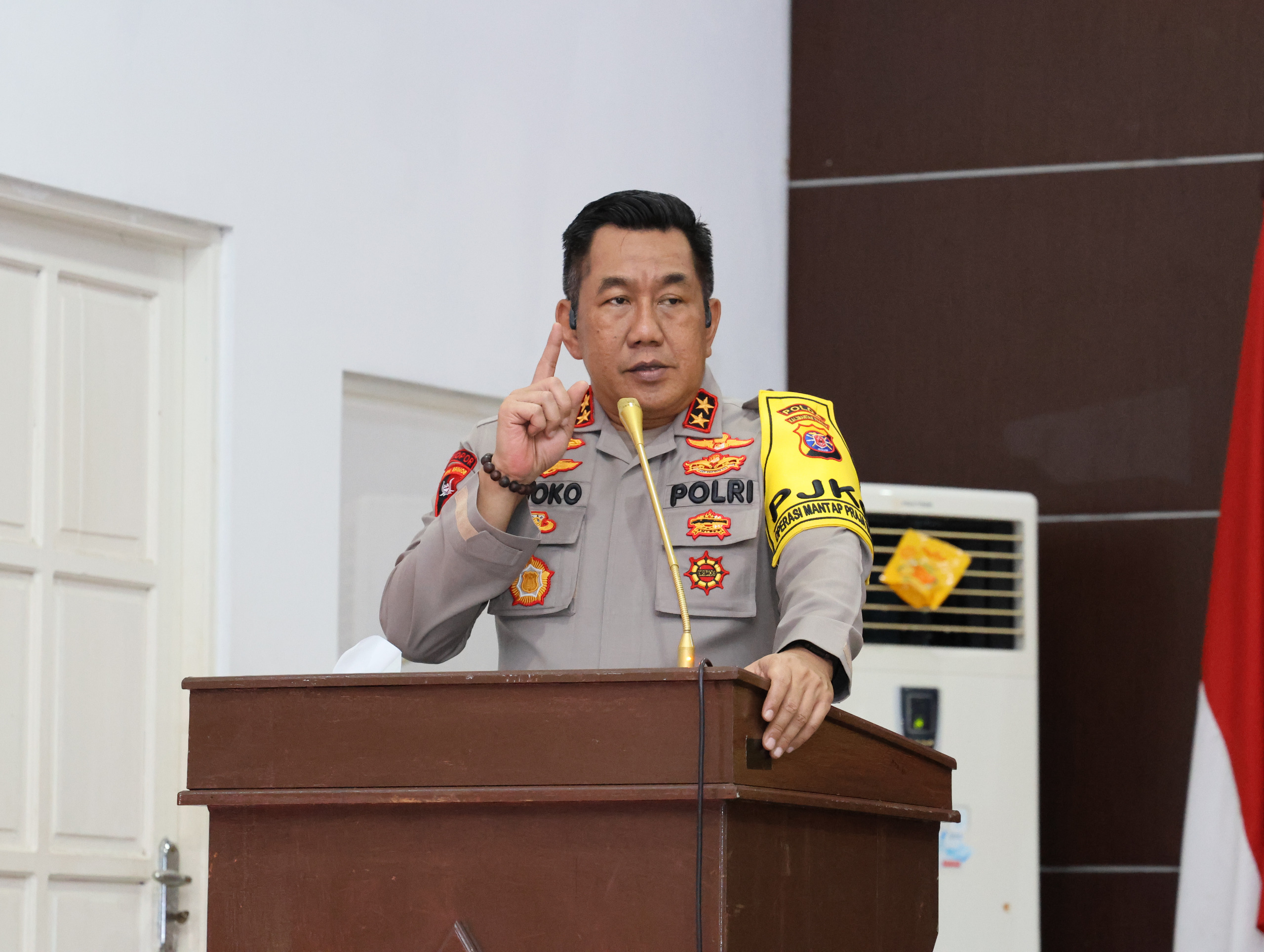 Kapolda Kalteng Beri Pembekalan 394 Siswa SPN