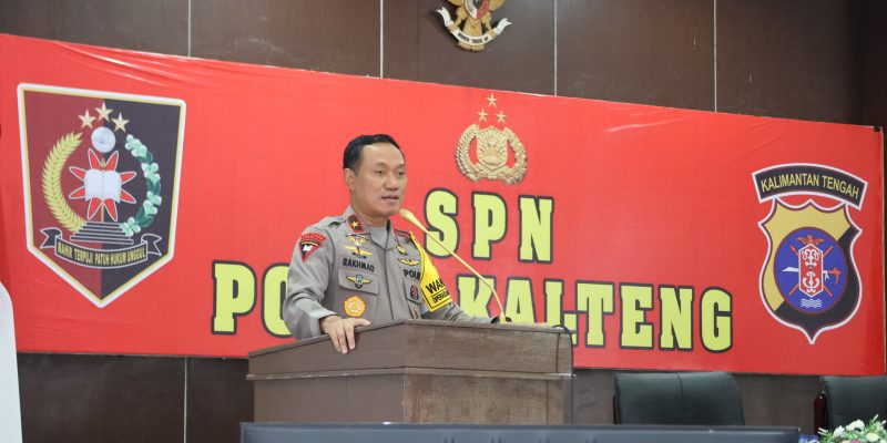 Arahan dan Motivasi Wakapolda Kalteng Untuk 394 Siswa SPN