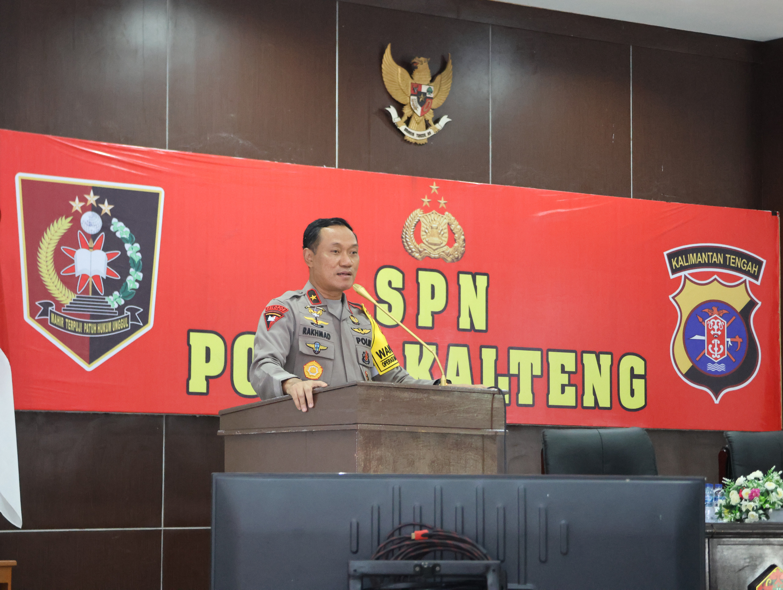Arahan dan Motivasi Wakapolda Kalteng Untuk 394 Siswa SPN
