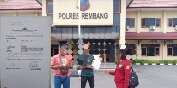 Kepala Desa Pamotan Dilaporkan Ke Polres Rembang