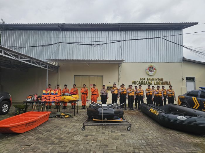 Sat Samapta Polres Pekalongan Gelar Pengecekan Peralatan SAR