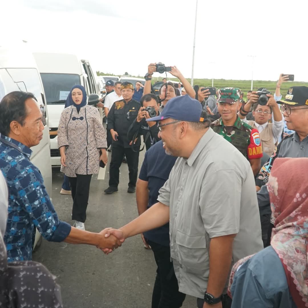 Dandim 1011/Klk Sambut Komisi IV DPR RI Lakukan Kunker di Kecamatan Dadahup