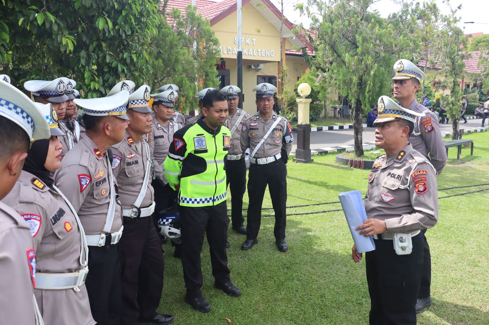 Ditlantas Polda Kalteng Siap Mengamankan Rapat Pleno Terbuka Pilkada Kalteng 2024