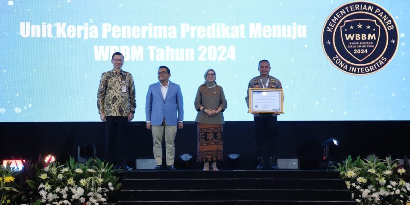 Rumkit Bhayangkara Terima Predikat WBBM Tahun 2024 Dari Kementerian PAN-RB