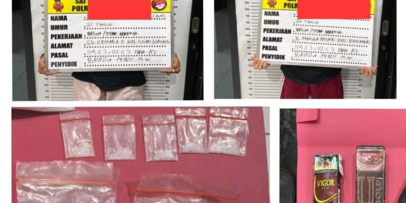 Dua Pemuda di Ringkus Sat Res Narkoba Polres LubukLinggau
