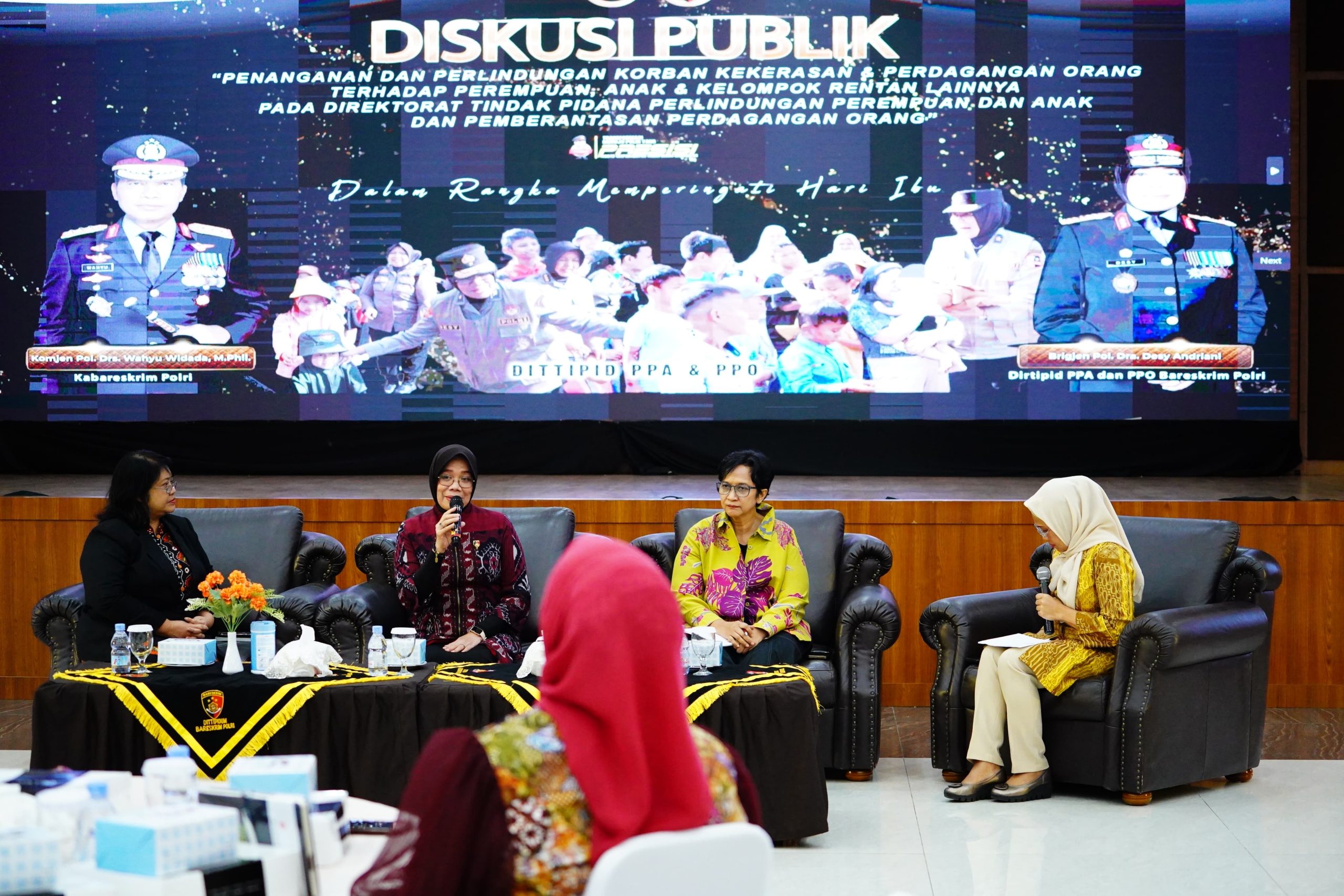 Direktorat TPPPA-PPO Bareskrim Polri Gelar Diskusi Publik, Perkuat Perlindungan Perempuan, Anak, dan Kelompok Rentan