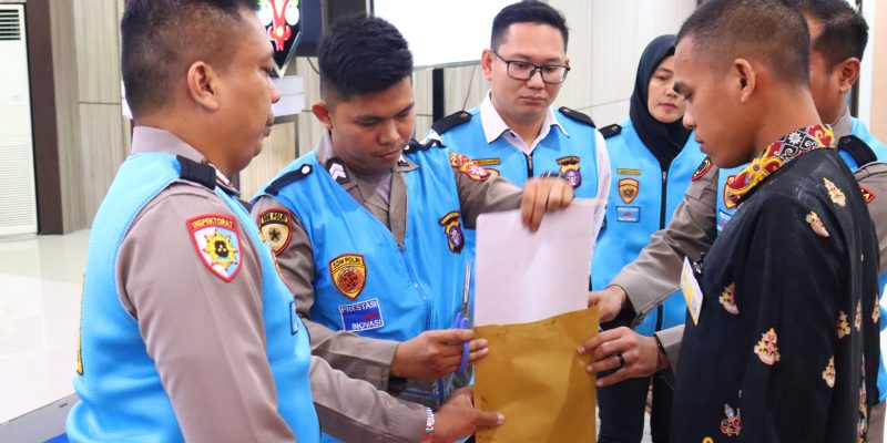 Sidang Kelulusan Akhir Bakomsus P3GKM di Polda Kalteng, 15 Peserta Dinyatakan Lulus