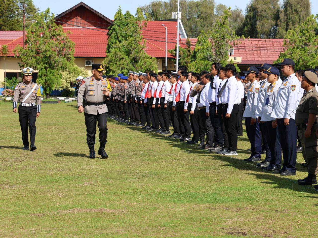 718 Personel Gabungan Siap Amankan Natal dan Tahun Baru 2025
