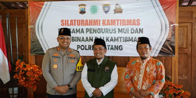 Polri dan Ulama Kabupaten Batang Bersinergi Jaga Harmoni di Era Modern