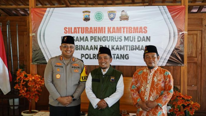 Polri dan Ulama Kabupaten Batang Bersinergi Jaga Harmoni di Era Modern