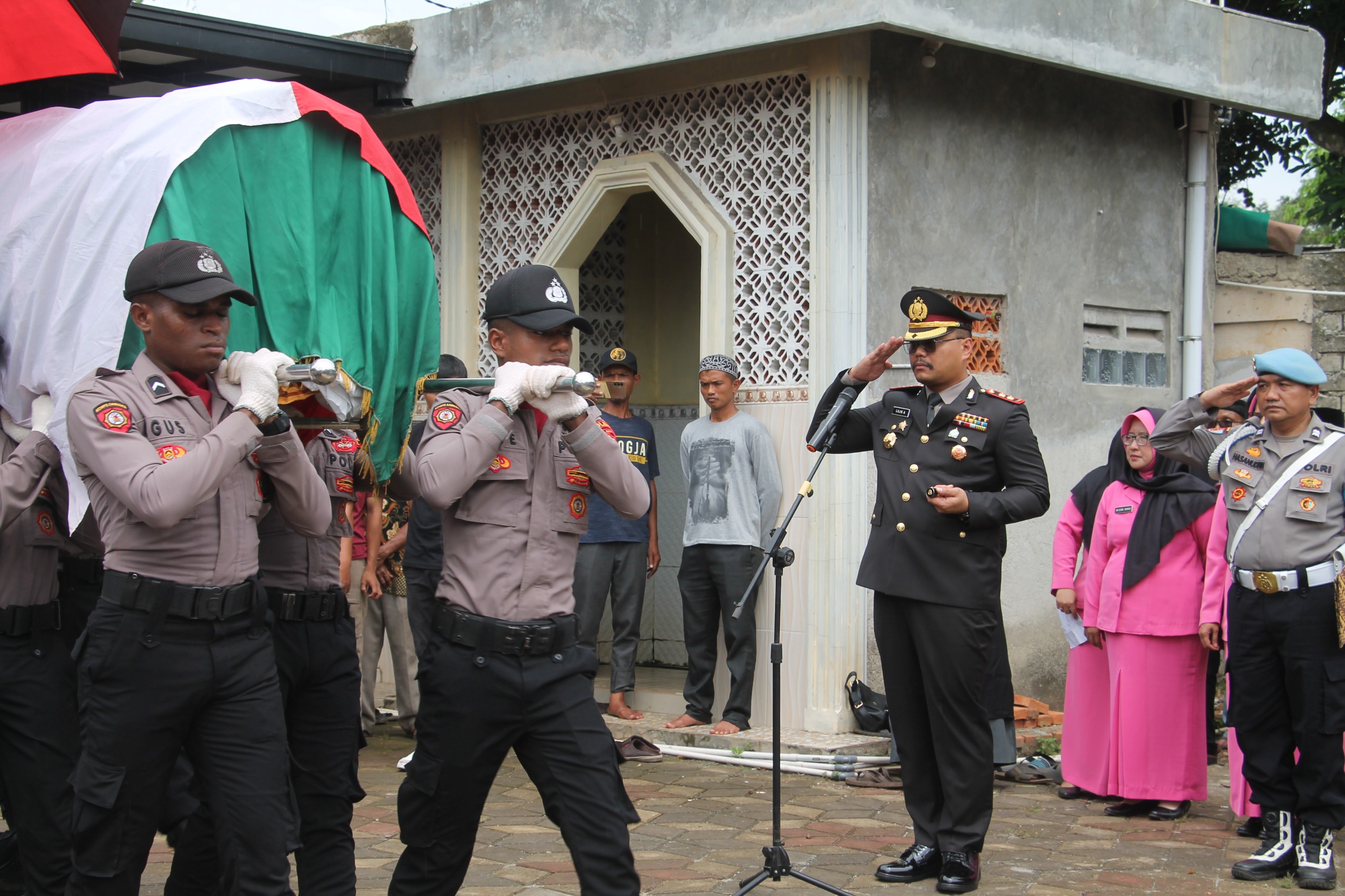 Polres Purwakarta Berduka, Bhabinkamtibmas Bripka Sunjaya Desa Maracang Meninggal Dunia