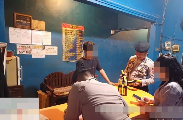 Puluhan Botol Miras Diamankan Sat Samapta Polres Pekalongan