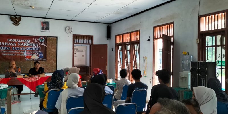 Cegah dan Berantas Narkoba, Polsek Karangdadap Sosialisasikan P4GN