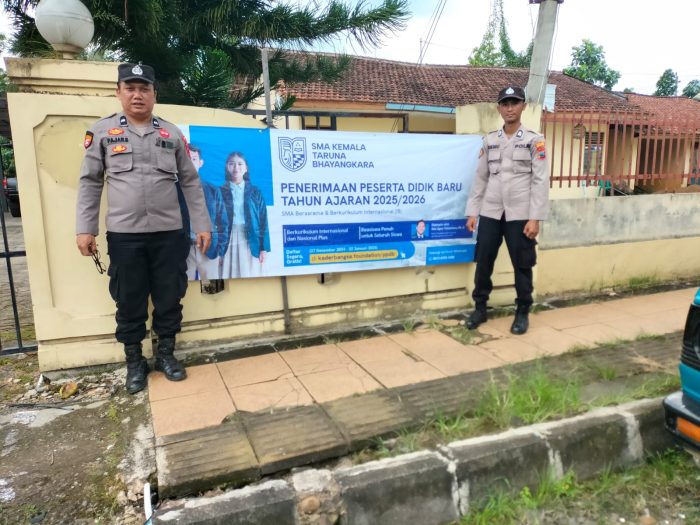 Polres Pekalongan Beserta Jajarannya Sosialisasikan Penerimaan Peserta Didik Baru SMA Kemala Taruna Bhayangkara Tahun Ajaran 2025/2026
