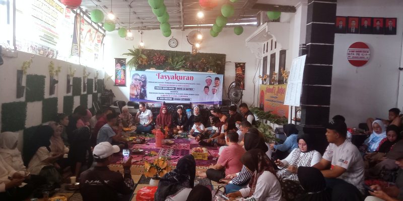 Teamses Adakan Tasyakuran Peraihan Suara Terbanyak Kemenangan Pilkada Purwakarta Dan Gubernur Jawabarat 2024