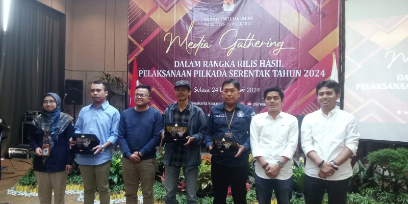 KPU Kabupaten Purwakarta Laksanakan Media Gathering Dalam Rangka Hasil Pelaksanaan Pilkada Serentak Tahun 2024.
