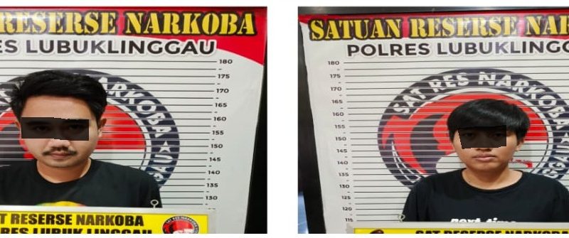 SatRes Narkoba Polres Lubuklinggau Amankan Dua Tersangka di Duga Lahgun Narkotika