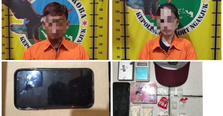 Polres Nganjuk Bongkar Jaringan Narkotika, Tiga Tersangka Ditangkap