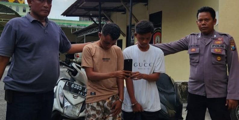 Polsek Kenjeran Amankan 2 Pelaku Penipuan Modus COD
