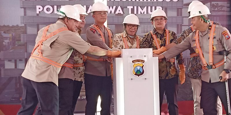 Kapolda Jatim Resmikan Pembangunan Gedung Ditreskrimsus Polda Jatim