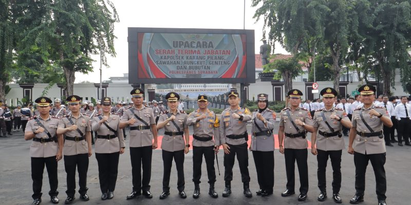 Pergantian Jabatan Polrestabes Surabaya: Harapan Baru dan Apresiasi Kinerja Lama