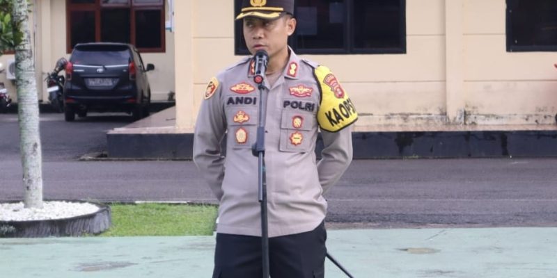 Kapolres Musi Rawas : Jaga Penampilan, Tingkatkan Patroli Rutin dan Hindari Pelanggaran