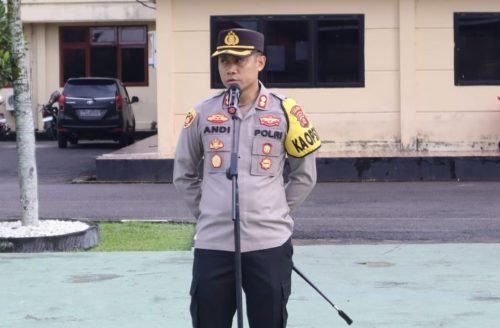 Kapolres Musi Rawas : Jaga Penampilan, Tingkatkan Patroli Rutin dan Hindari Pelanggaran