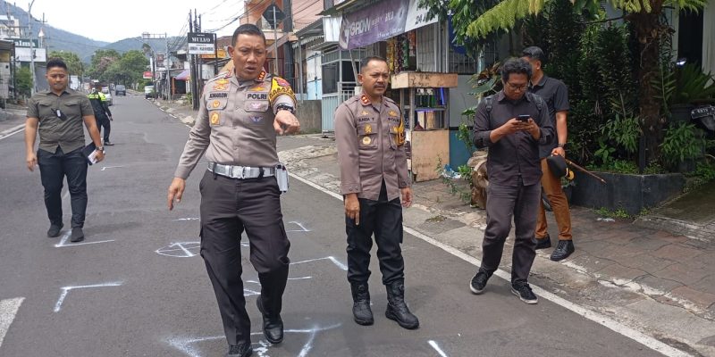 Polda Jatim Gunakan Alat Canggih Untuk Olah TKP Laka Bus di Kota Batu