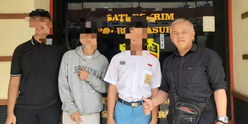 Polres Pasuruan Periksa Dua Korban dan Satu Saksi Atas Kasus Pengeroyokan Anak Di Sukorejo