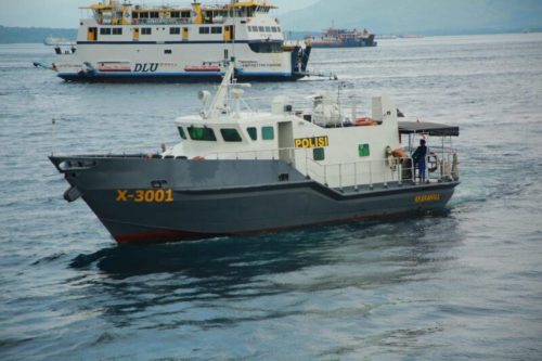 Ditpolairud Polda Jatim Siagakan 2 Kapal Patroli Amankan Selat Bali Selama Libur Panjang