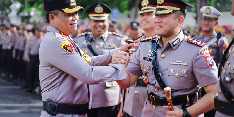 Pisah Sambut Anggota Polrestabes Surabaya: Kombes Pol Luthfie Sulistiawan Hadirkan Semangat Segar