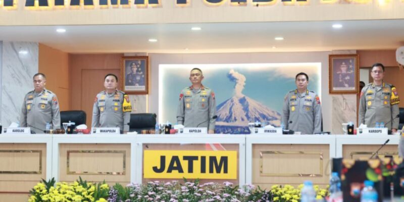 Anev Sitkamtibmas 2024, Kapolda Jatim Soroti Bencana Hidrometeorologi Hingga Aksi Premanisme Kelompok Oknum Pesilat