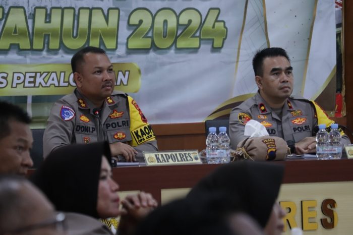 Konferensi Pers Akhir Tahun 2024 Polres Pekalongan, Gangguan Kamtibmas Turun