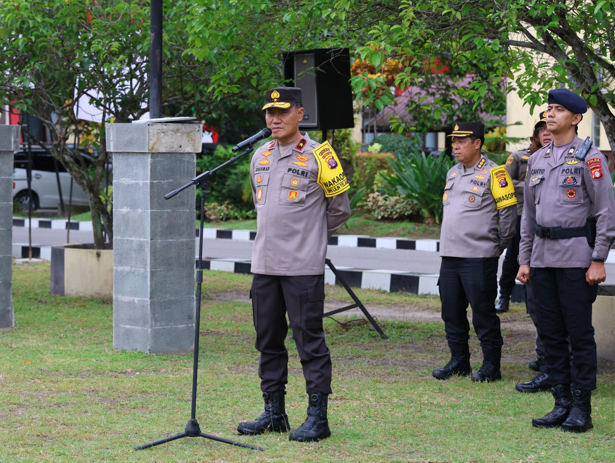 Awali Tahun 2025, Ini Arahan Wakapolda Bagi Personel Polda Kalteng
