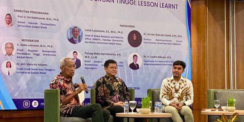 Condro Wibowo Berbagi Pengalaman Tentang Internasionalisasi Perguruan Tinggi di Forum Seminar Nasional