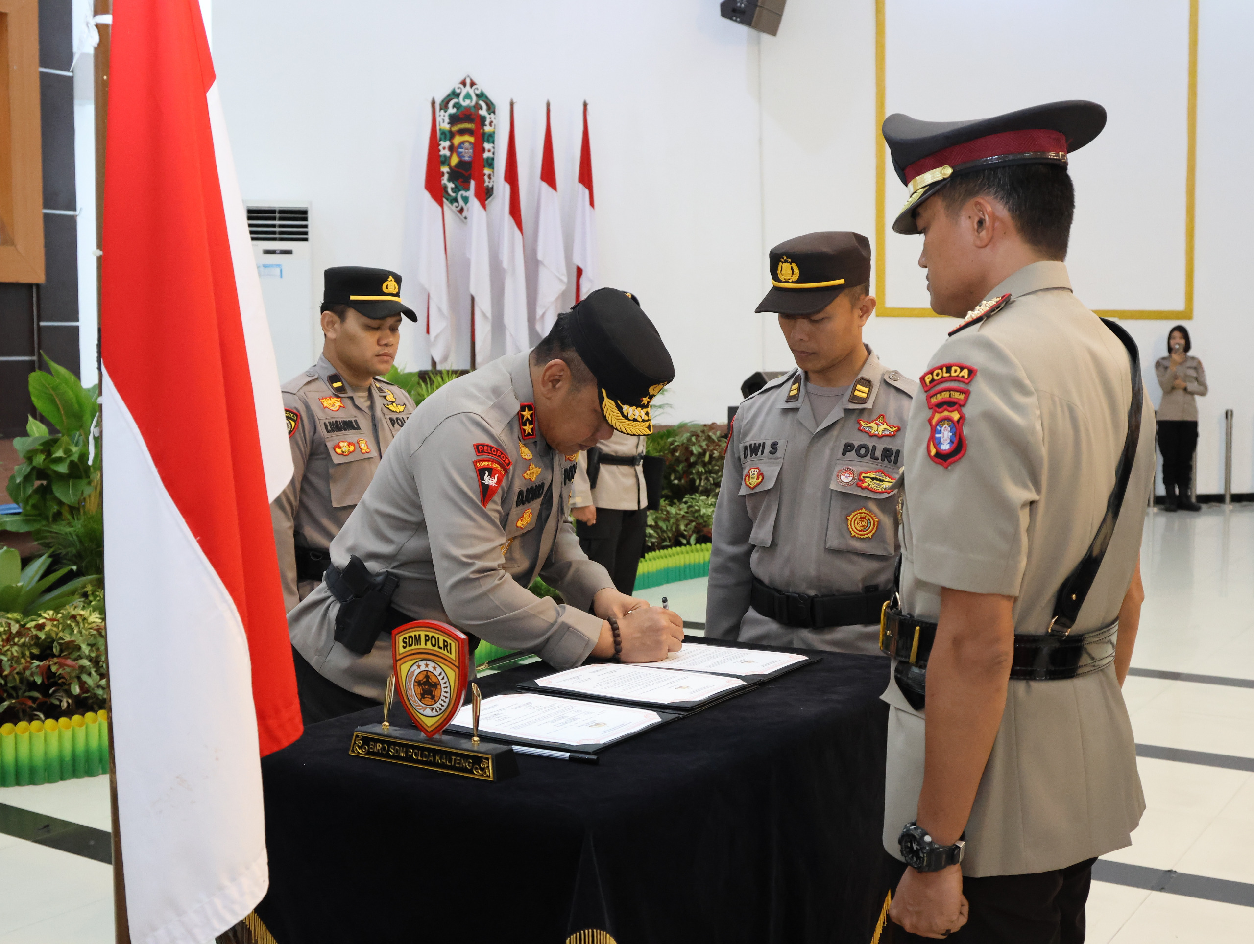 Kapolda Pimpin Sertiijab Jabatan Dirintelkam, Dirpolairud dan 4 Kapolres