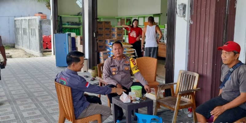 KAPOLSEK TIMPAH NYAMPAIKAN HIMBAUAN JAGA KONDUSIFITAS DENGAN MASYARAKAT